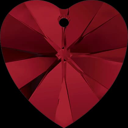 XILION Heart Pendants Siam (12 pcs)