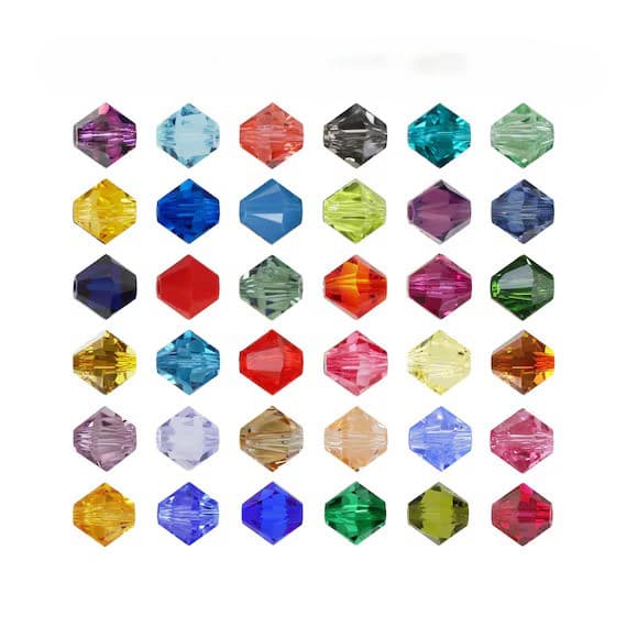 Bicone Bead Colors 6MM