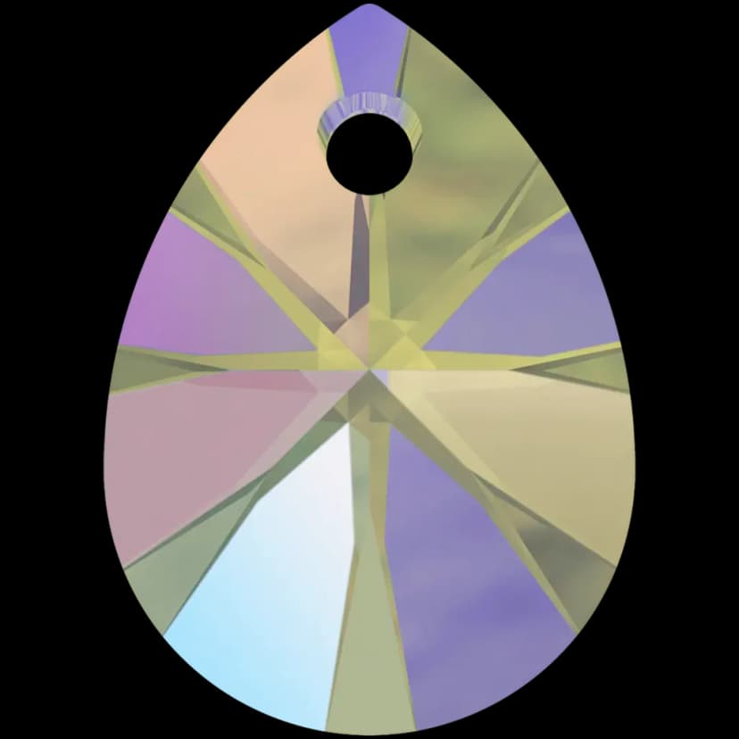 Xilion Mini Pear Pendant Paradise Shine (12 pcs)