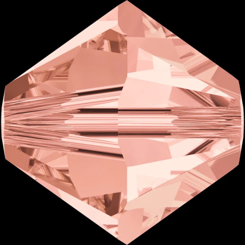 Bicone Bead 6mm – rose Peach (24pcs)