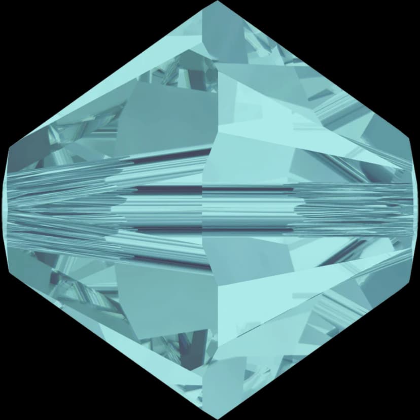 	Bicone Bead 6mm – Light Turquoise (72pcs)