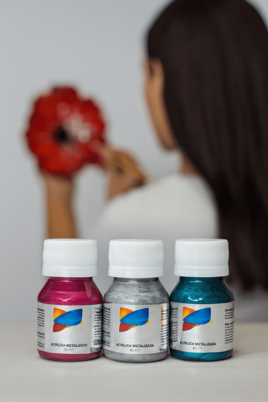 Pintura Acrílica Metalizada