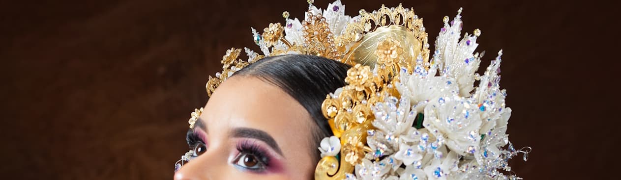 Promotional banner for handmade crafts