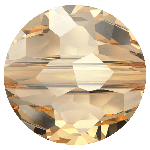 Fantasy Bead Golden Shadow 6mm (12pcs)