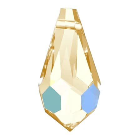 Drop Pendant 13mm Topaz AB (12pcs)
